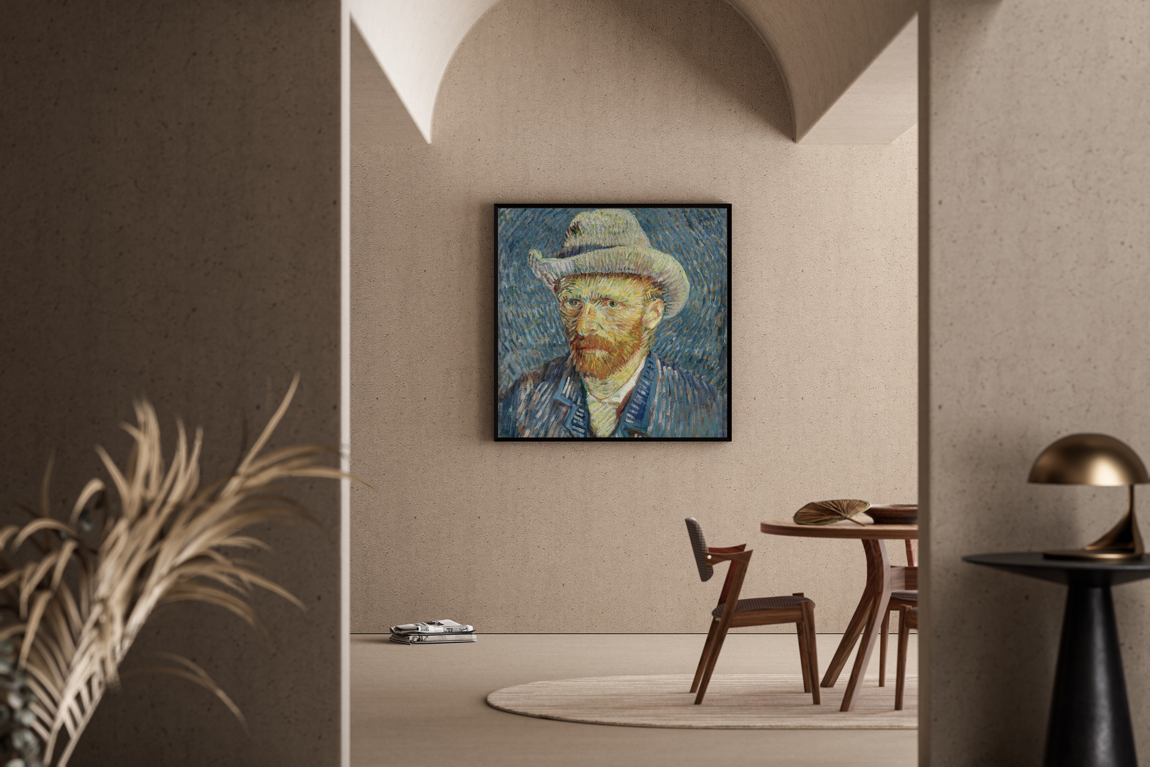 Vincent van Gogh — Self-Portrait with Grey Felt Hat | Fine Art Print