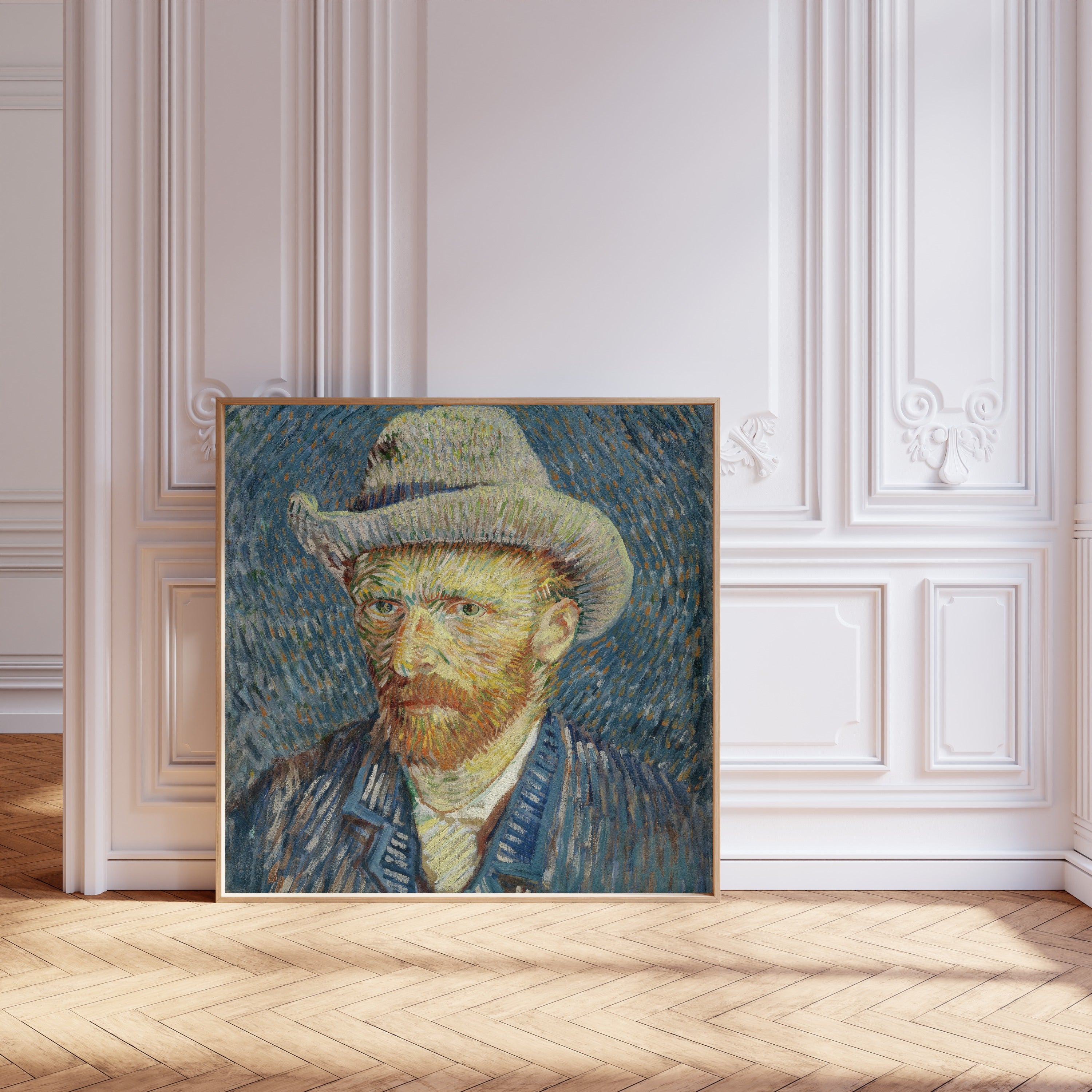 Vincent van Gogh — Self-Portrait with Grey Felt Hat | Fine Art Print