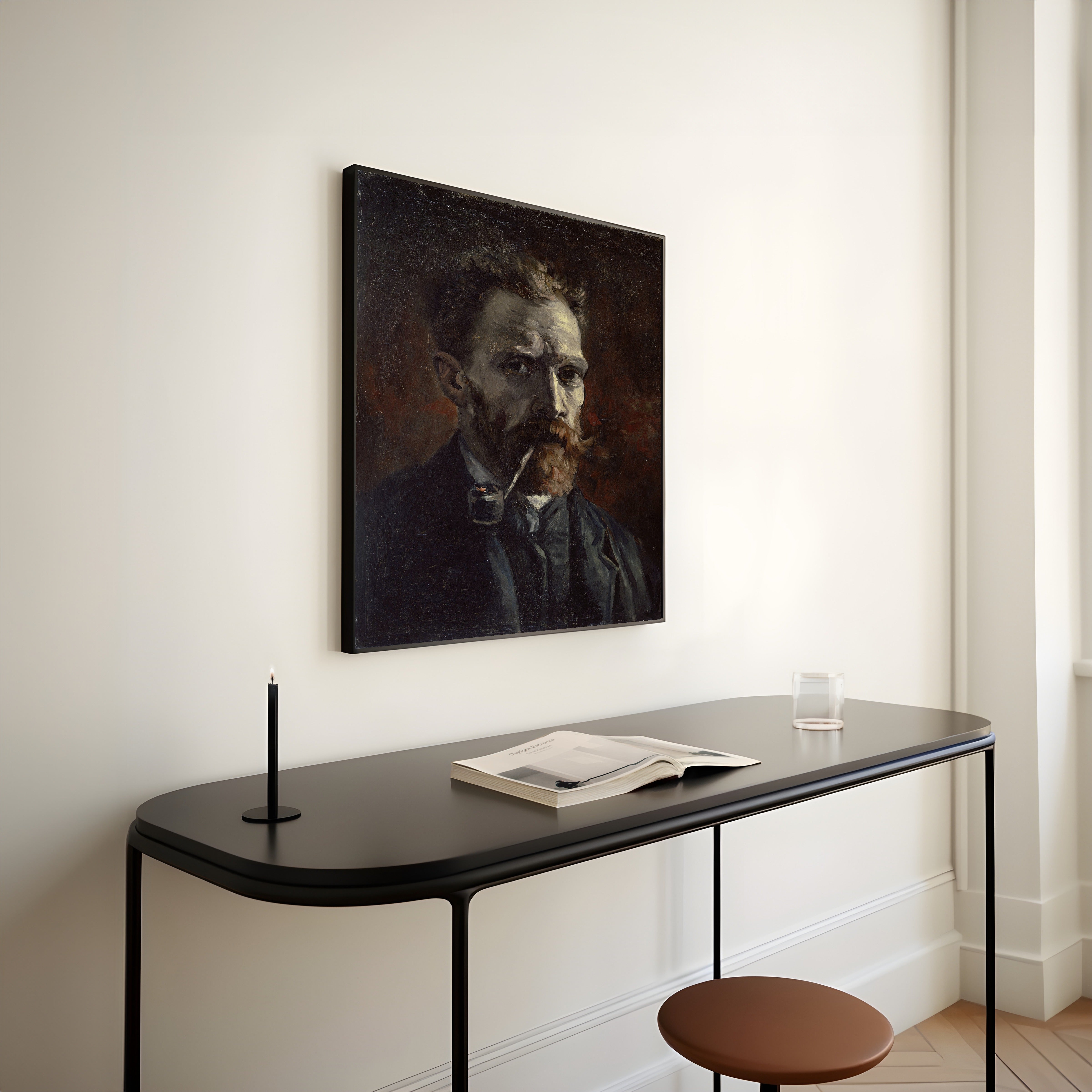 Vincent van Gogh — Self-Portrait with a Pipe | Fine Art Print