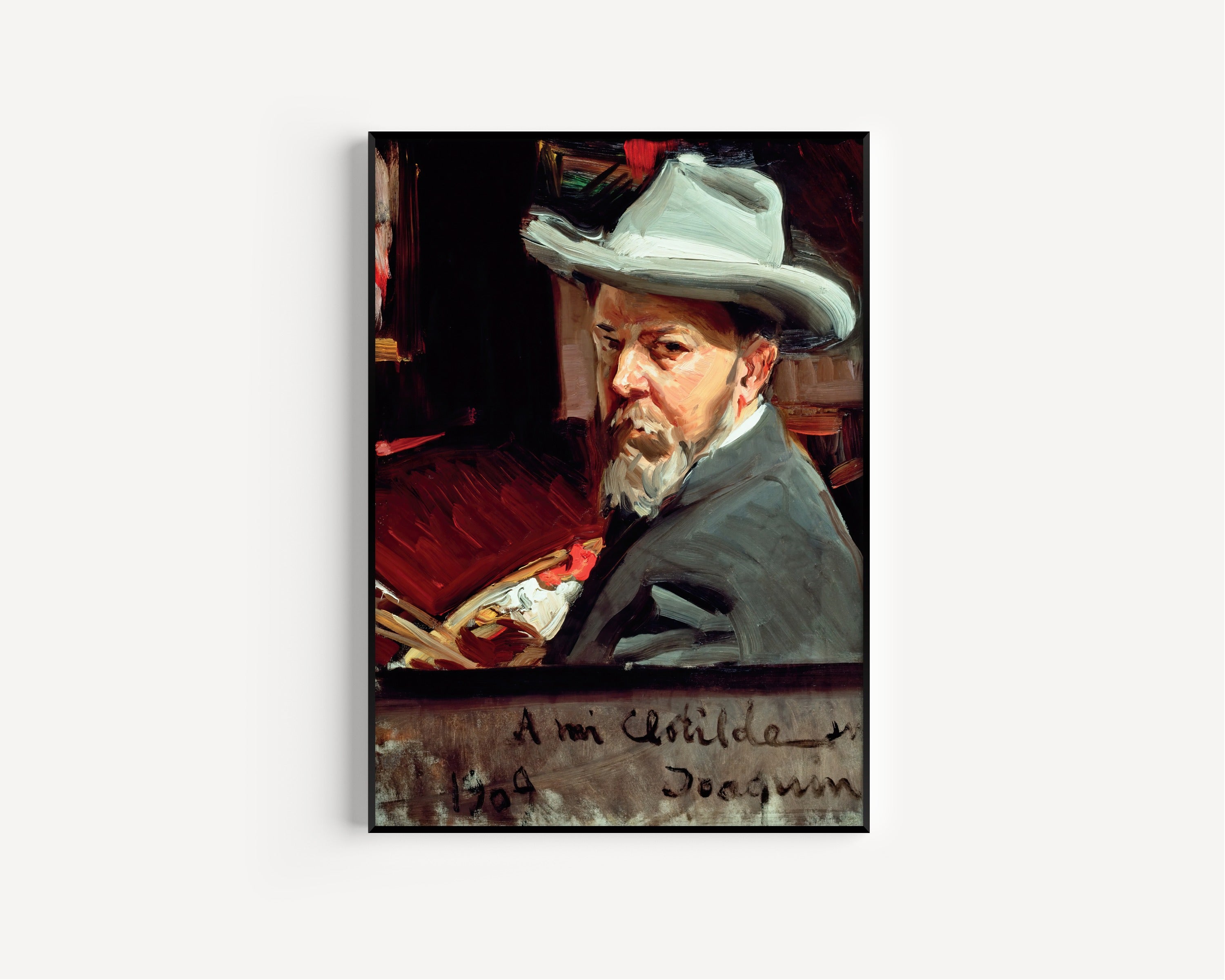 Joaquín Sorolla — Self Portrait | Fine Art Print