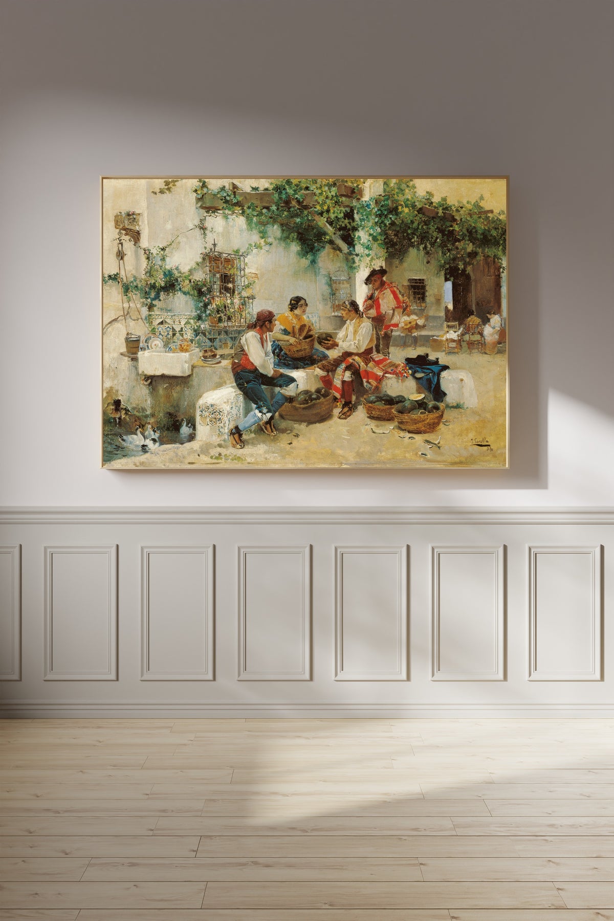 Joaquín Sorolla — Selling Melons | Fine Art Print