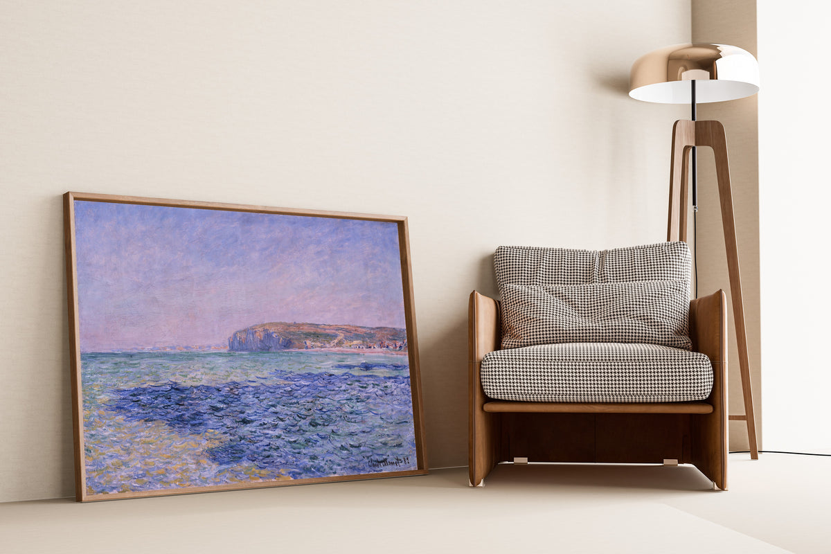 Claude Monet — Shadows on the Sea. The Cliffs at Pourville | Fine Art Print