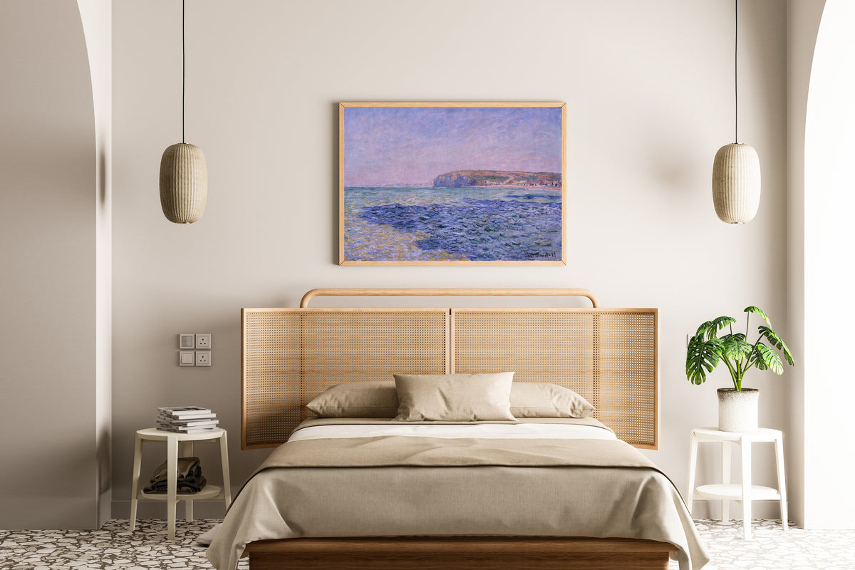 Claude Monet — Shadows on the Sea. The Cliffs at Pourville | Fine Art Print