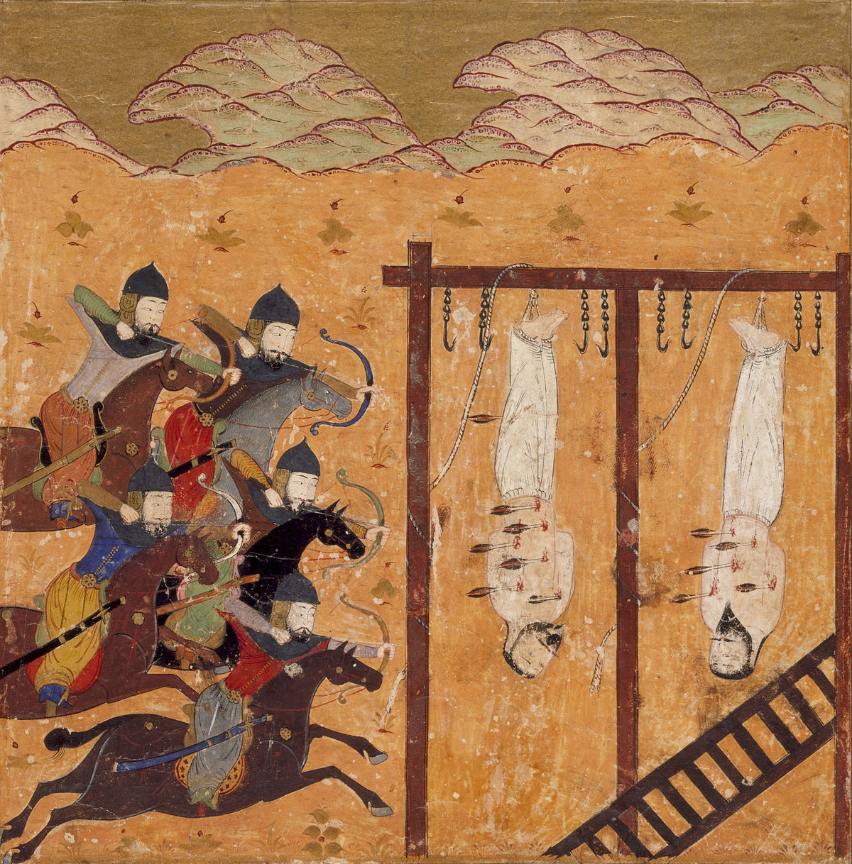 Shahnama: Execution Scene | Islamic Manuscript Painting Print