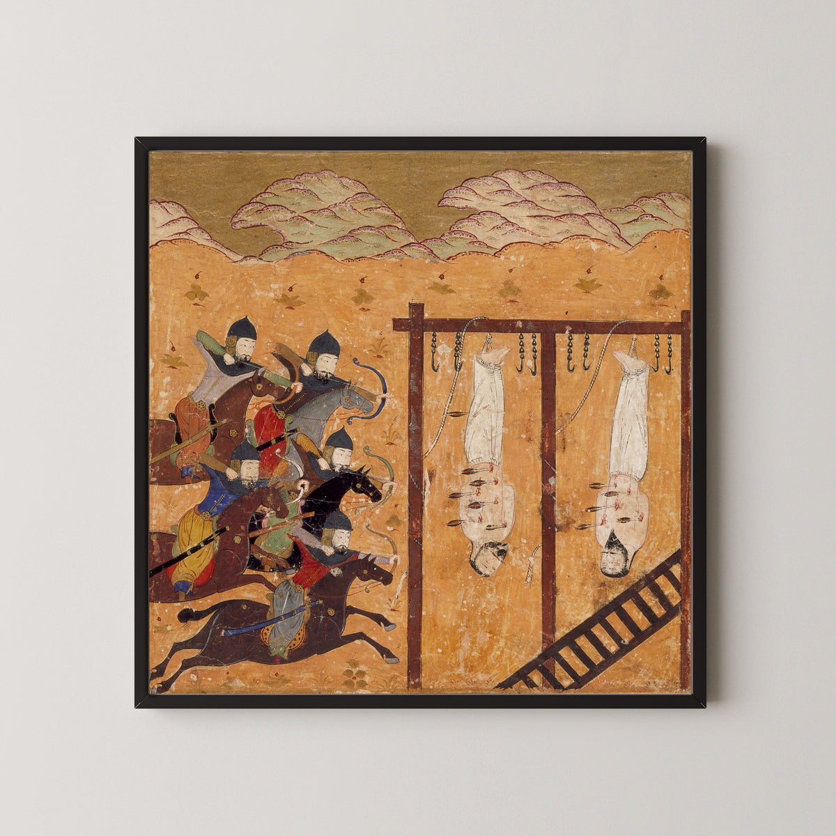 Shahnama: Execution Scene | Islamic Manuscript Painting Print