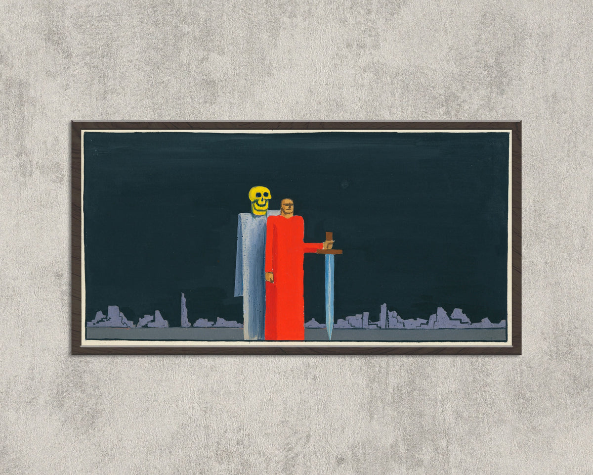 Karl Wiener — Sieg und Tod (Victory and Death) | Surreal Art Print