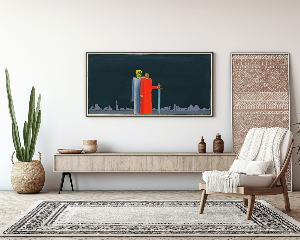 Karl Wiener — Sieg und Tod (Victory and Death) | Surreal Art Print