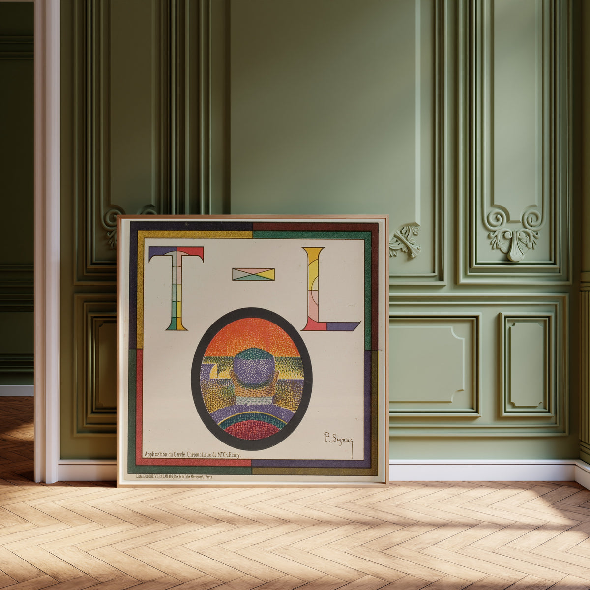 Paul Signac — Application du Cercle Chromatique | Lithograph Print