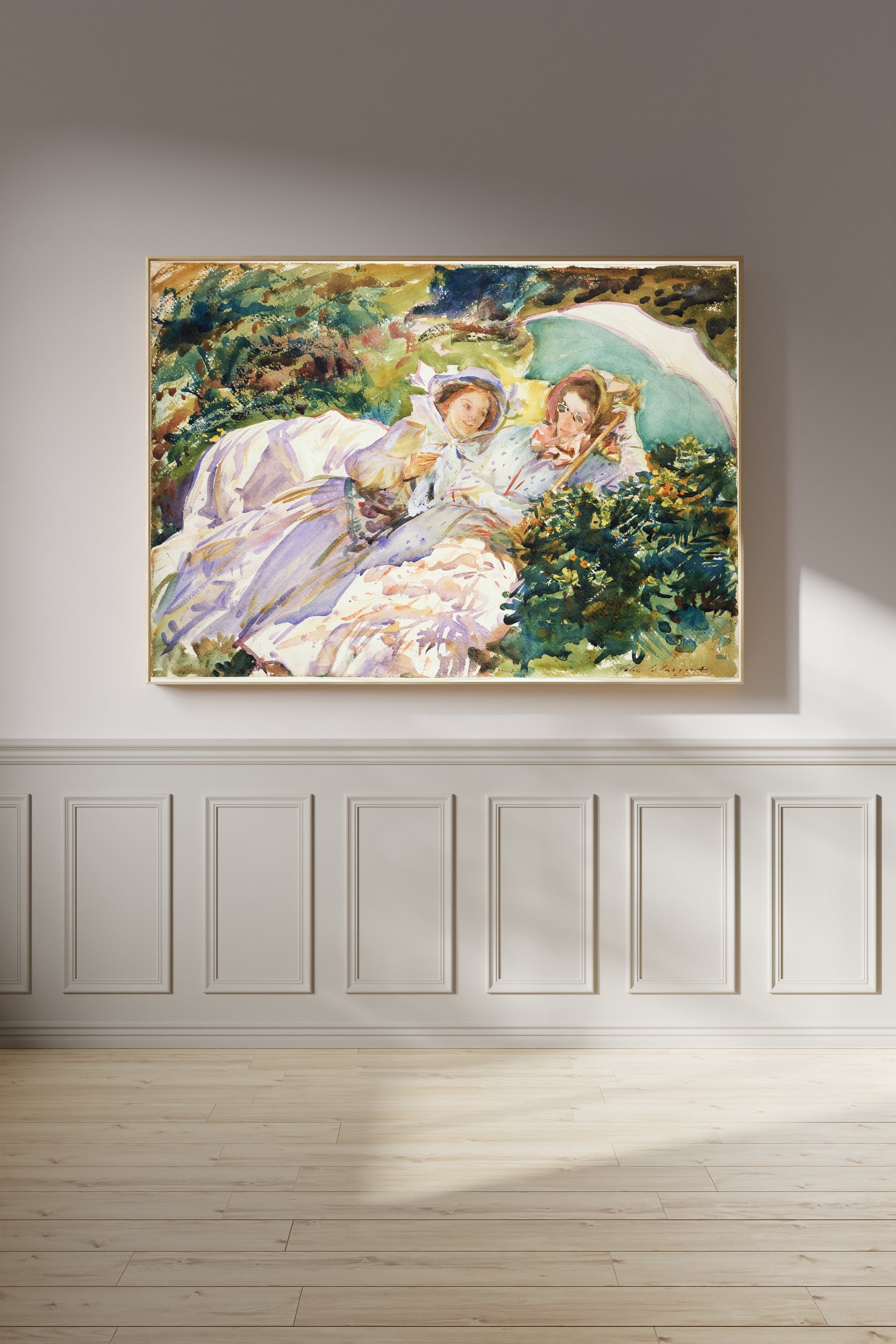 John Singer Sargent — Simplon Pass: The Tease | Fine Art Print
