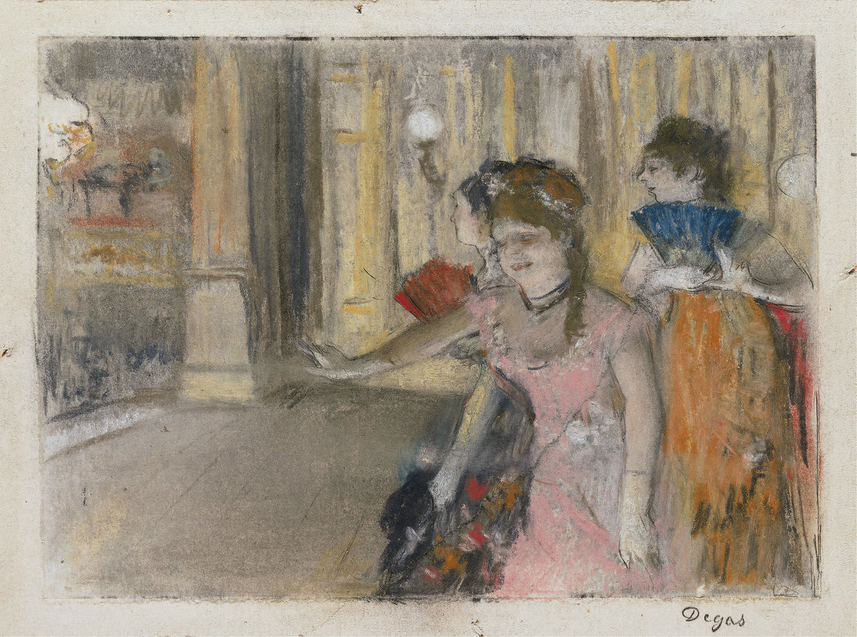 Edgar Degas — Singers on the Stage | Fine Art Print