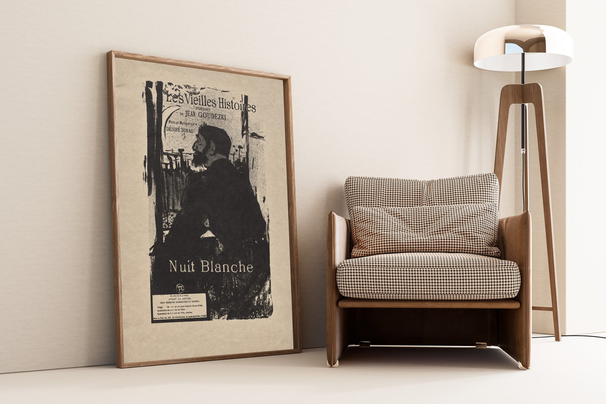 Henri de Toulouse-Lautrec — Sleepless Night | Vintage Poster Print