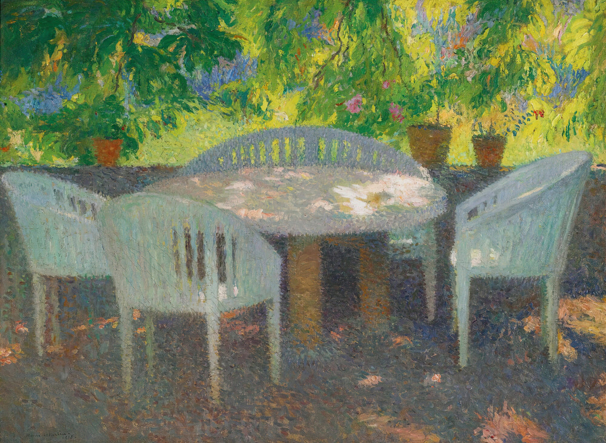 Henri Martin — Sous le grand marronnier de Marquayrol | Pointillist Landscape Print
