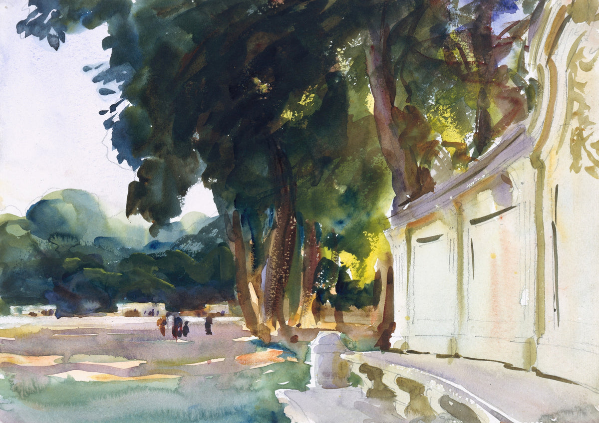John Singer Sargent — Spanish Midday, Aranjuez | Fine Art Print