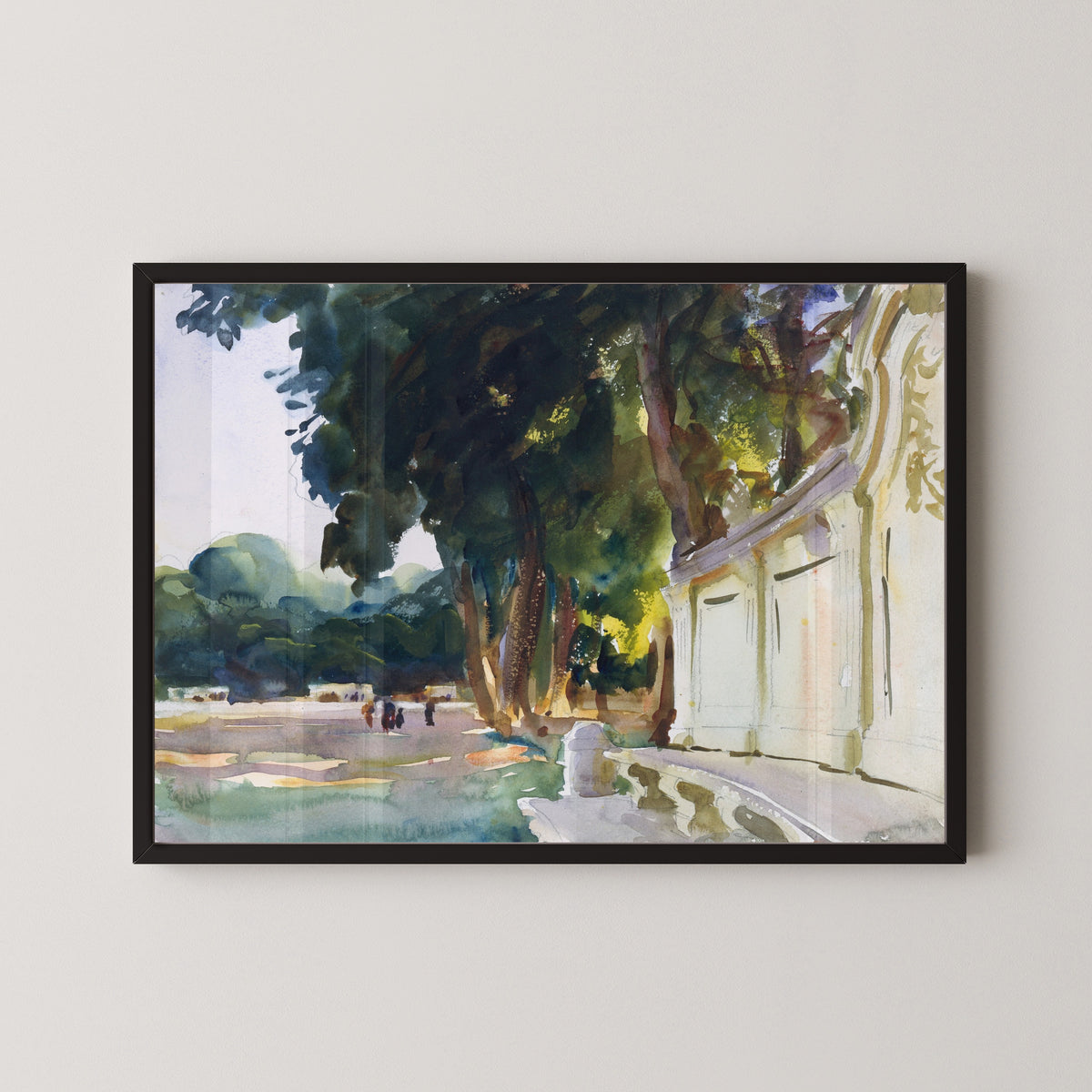 John Singer Sargent — Spanish Midday, Aranjuez | Fine Art Print