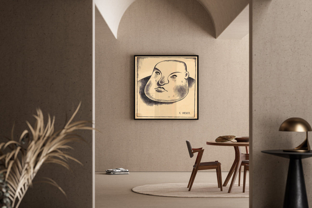 Karl Wiener — Spießbürger (Philistine) | Modernist Illustration Print