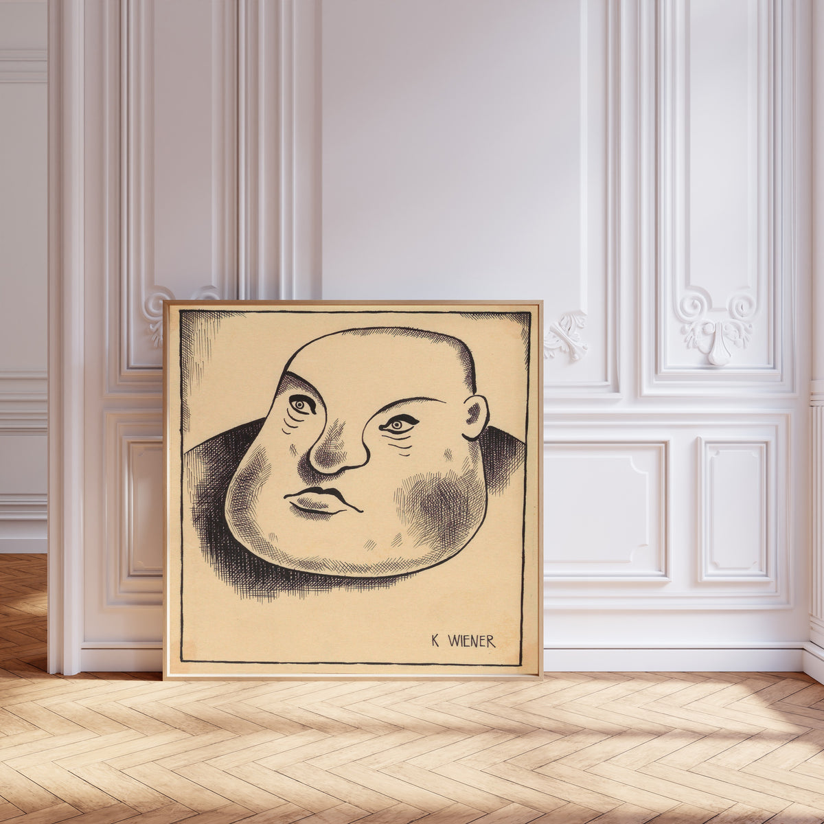 Karl Wiener — Spießbürger (Philistine) | Modernist Illustration Print
