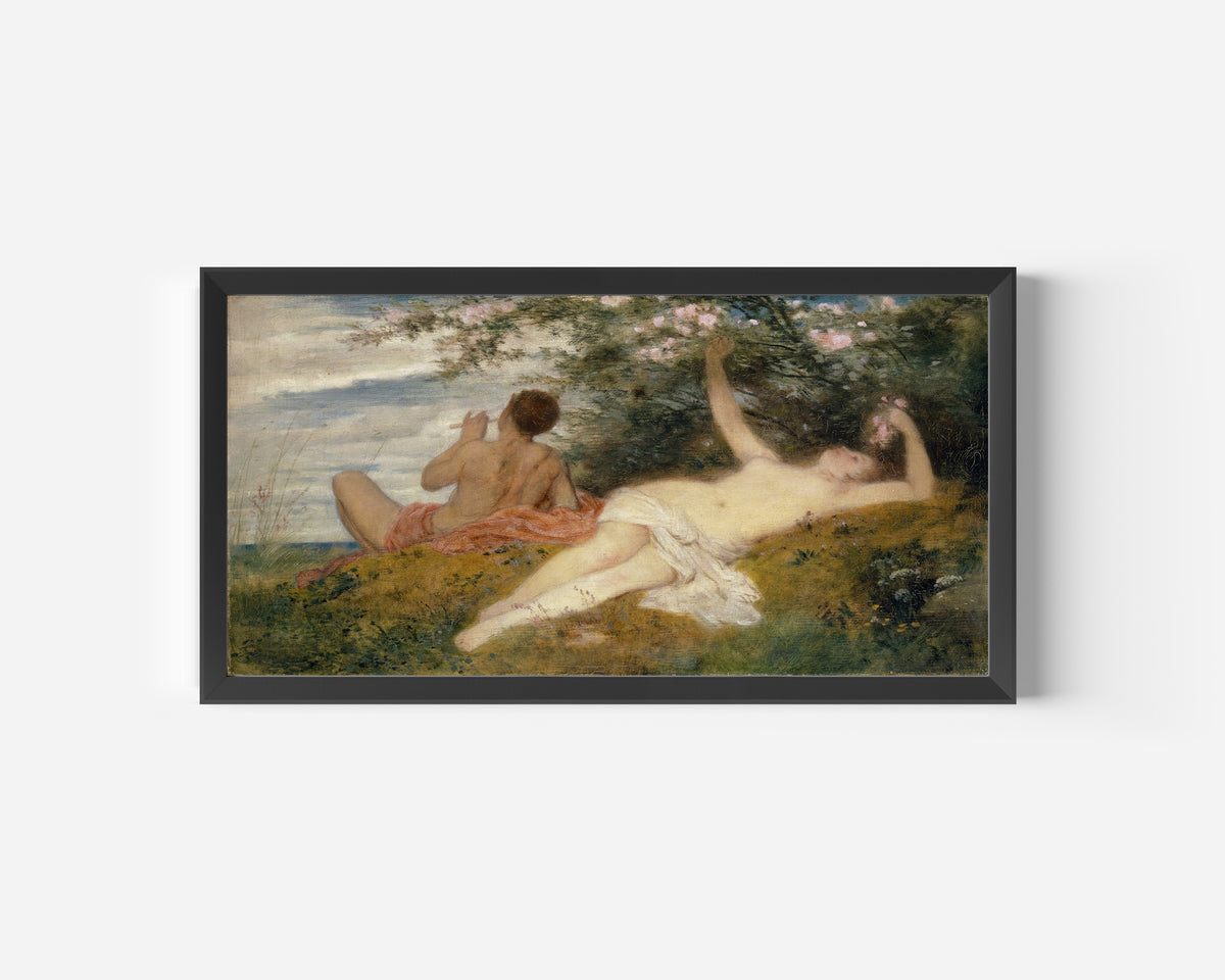 Arnold Böcklin — Spring (Sketch) | Symbolist Art Print