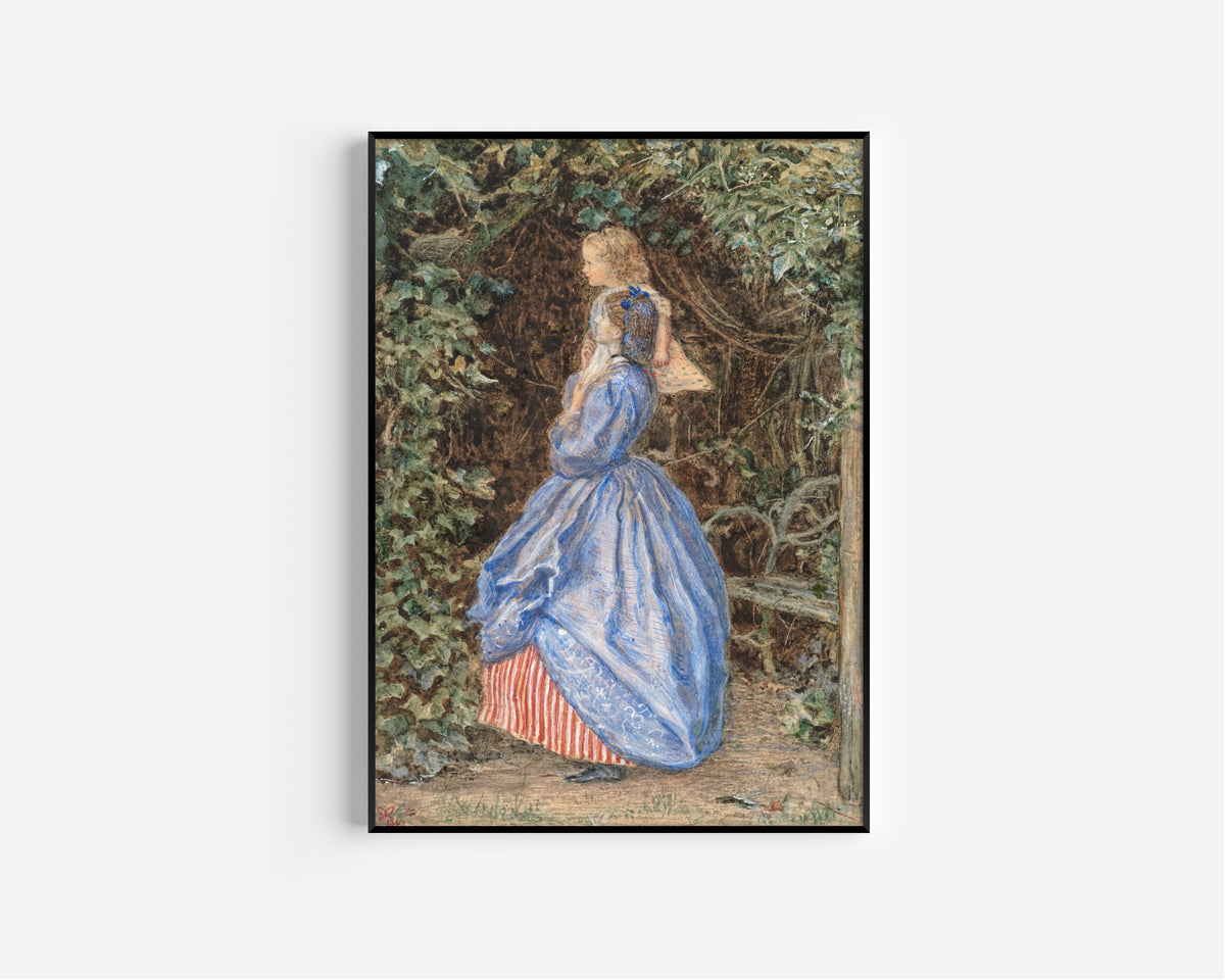 John Everett Millais — Spring Time | Pre-Raphaelite Art Print