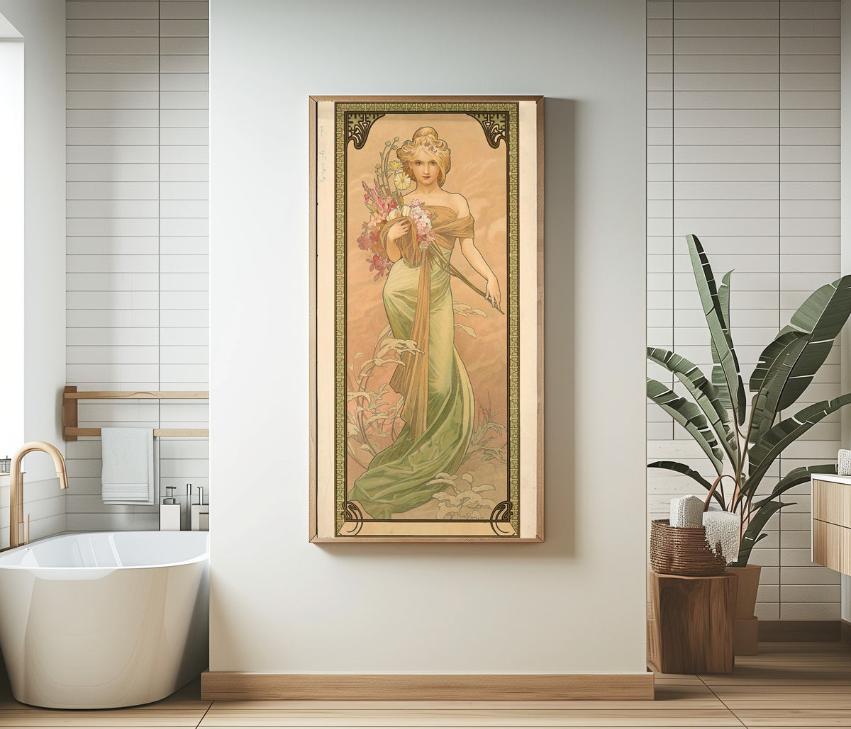 Alphonse Mucha — Spring | Art Nouveau Print