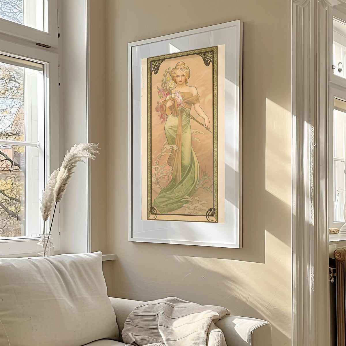 Alphonse Mucha — Spring | Art Nouveau Print