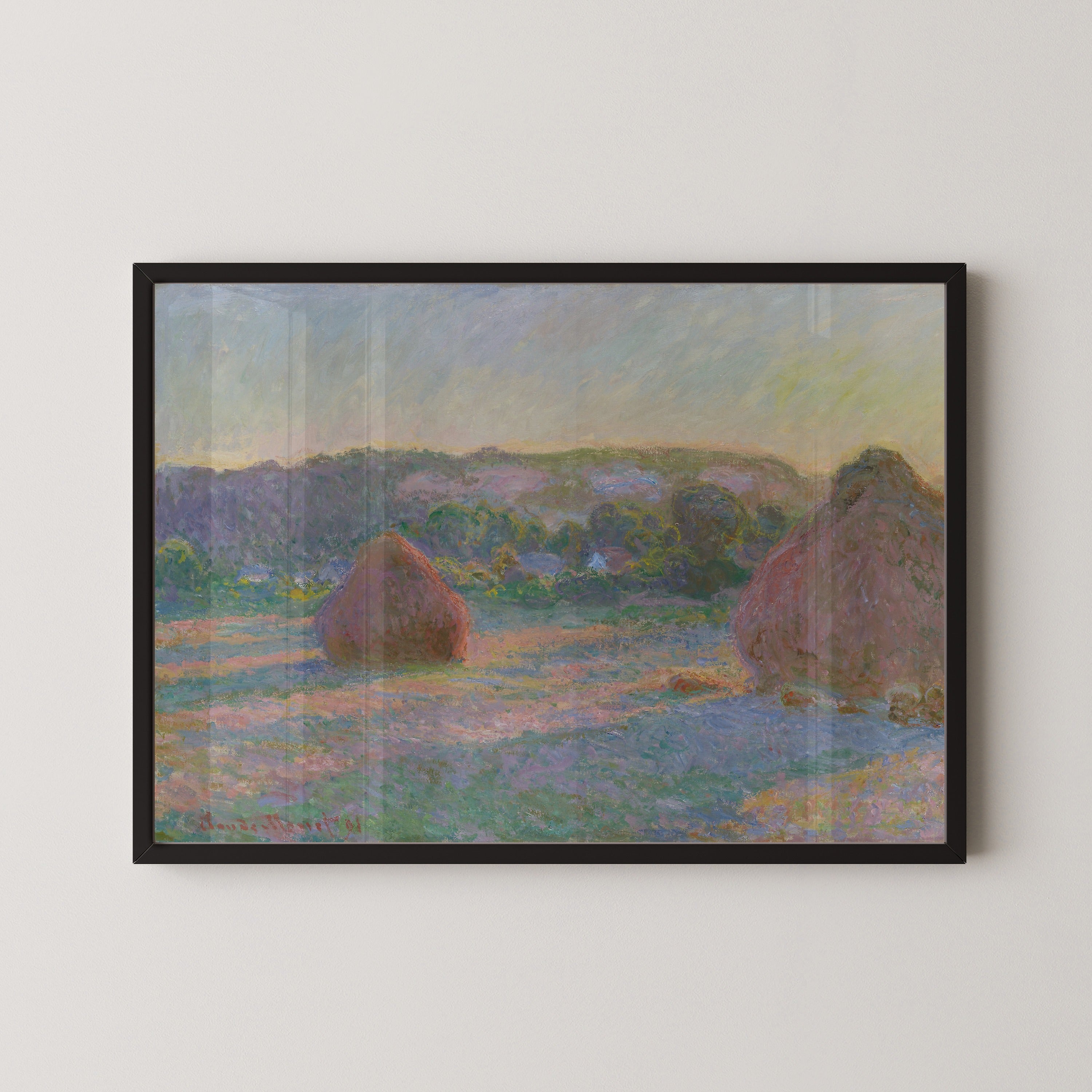 Claude Monet — Stacks of Wheat (End of Summer) | Fine Art Print