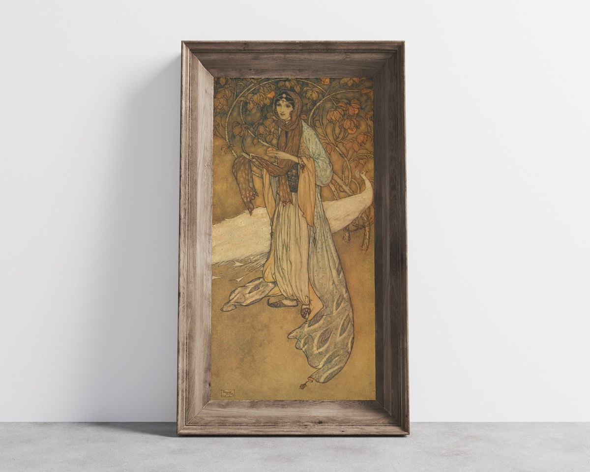 Edmund Dulac — Stories from the Arabian Nights: Princess Scheherazade | Fairy Tale Illustration Print