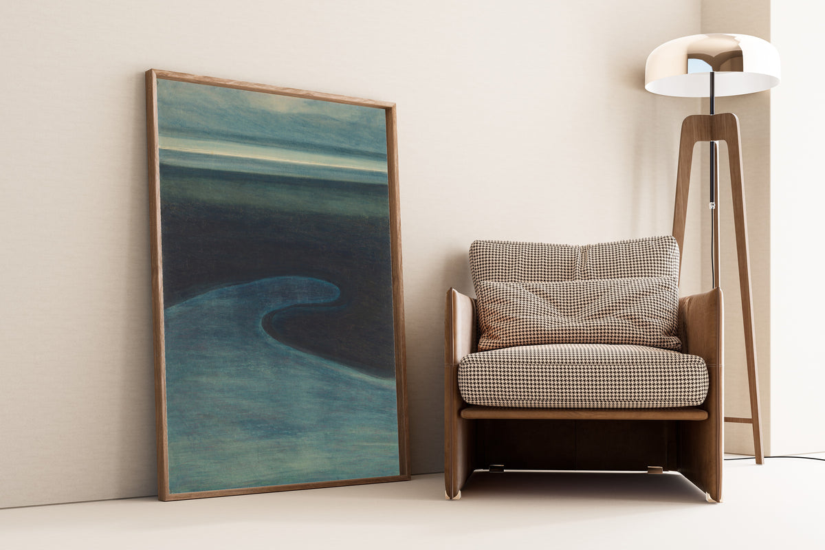 Léon Spilliaert — Strand bij laagtij | Symbolist Seascape Print