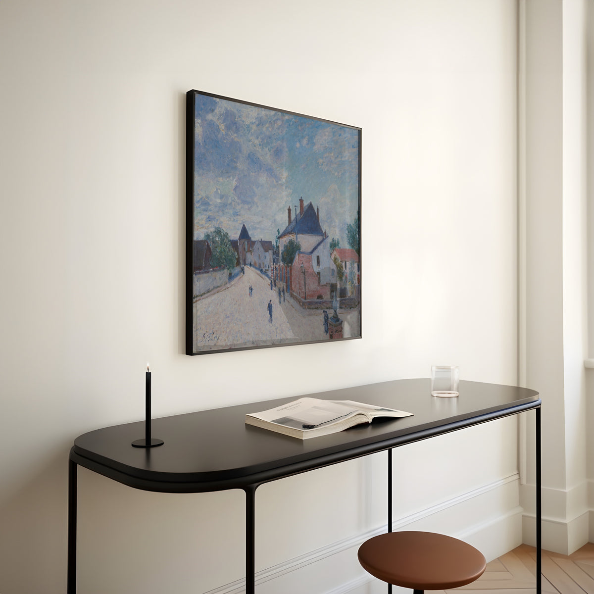 Alfred Sisley — Street in Moret | Fine Art Print