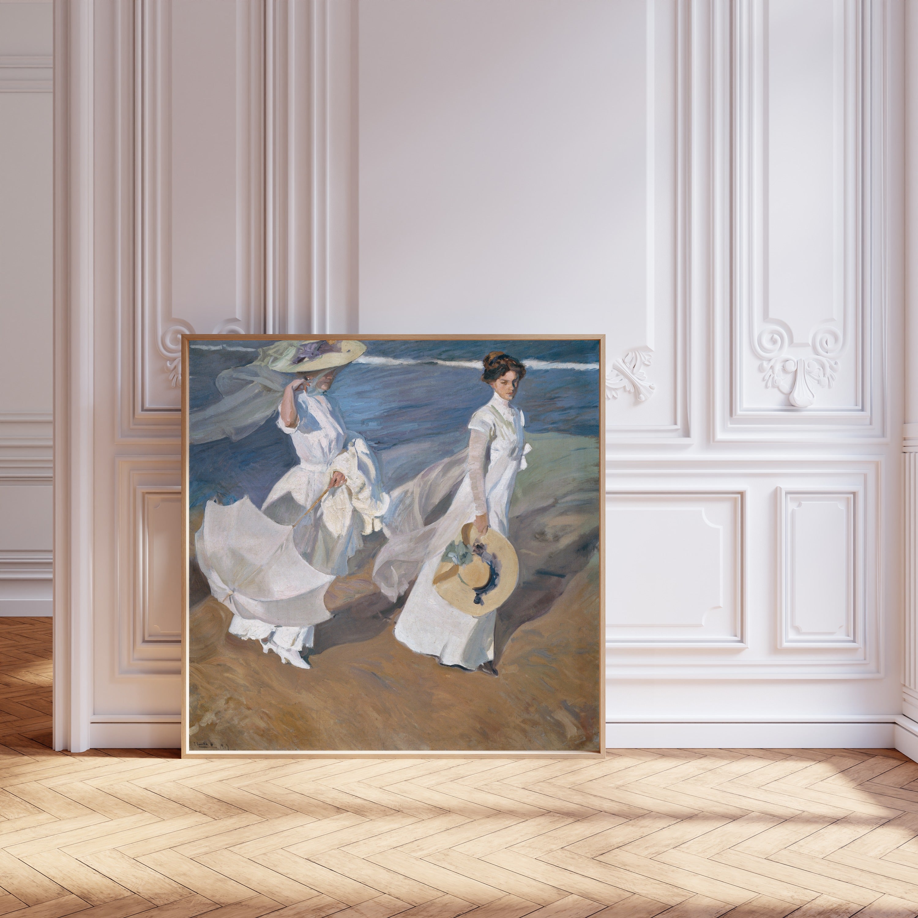 Joaquín Sorolla — Strolling along the Seashore | Fine Art Print