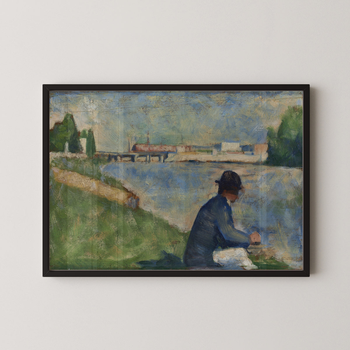 Georges Seurat — Study for "Bathers at Asnières" | Fine Art Print