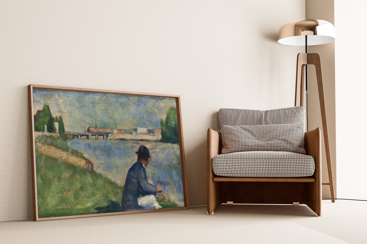 Georges Seurat — Study for "Bathers at Asnières" | Fine Art Print