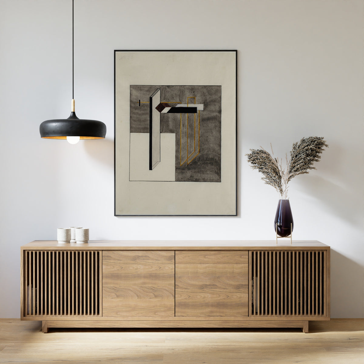El Lissitzky — Study for Proun 4B | Constructivist Art Print