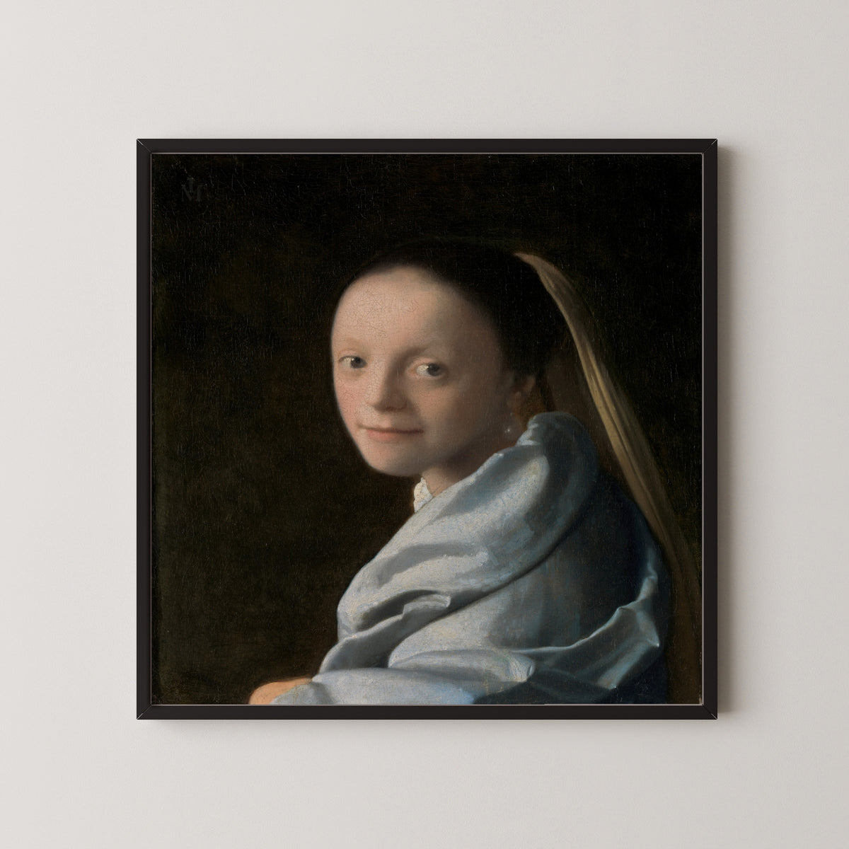 Johannes Vermeer — Study of a Young Woman | Fine Art Print