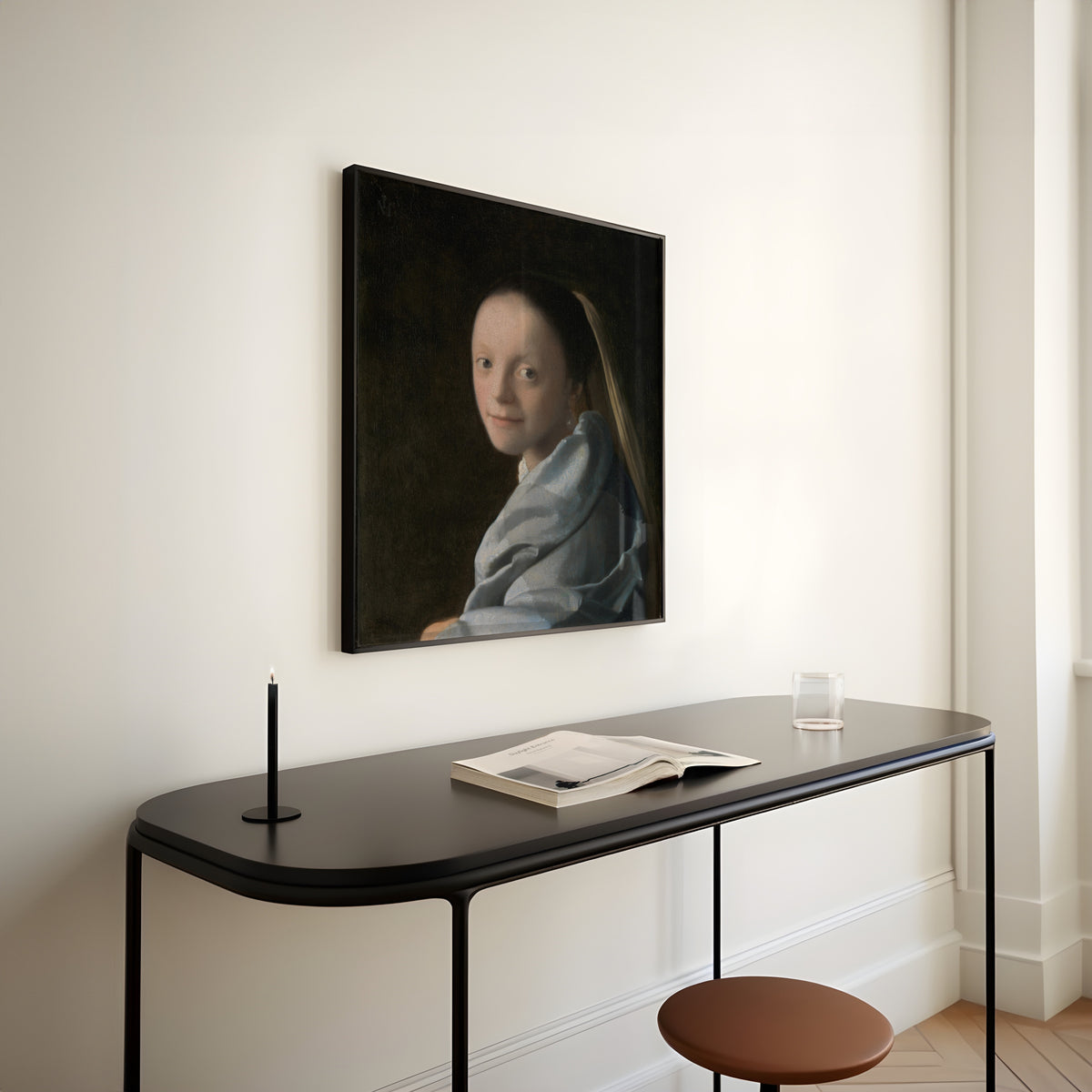 Johannes Vermeer — Study of a Young Woman | Fine Art Print