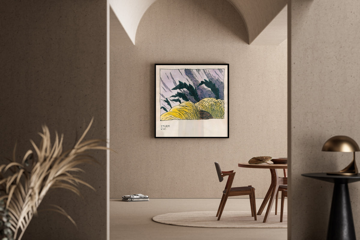 Karl Wiener — Sturm (Storm) | Modernist Landscape Print