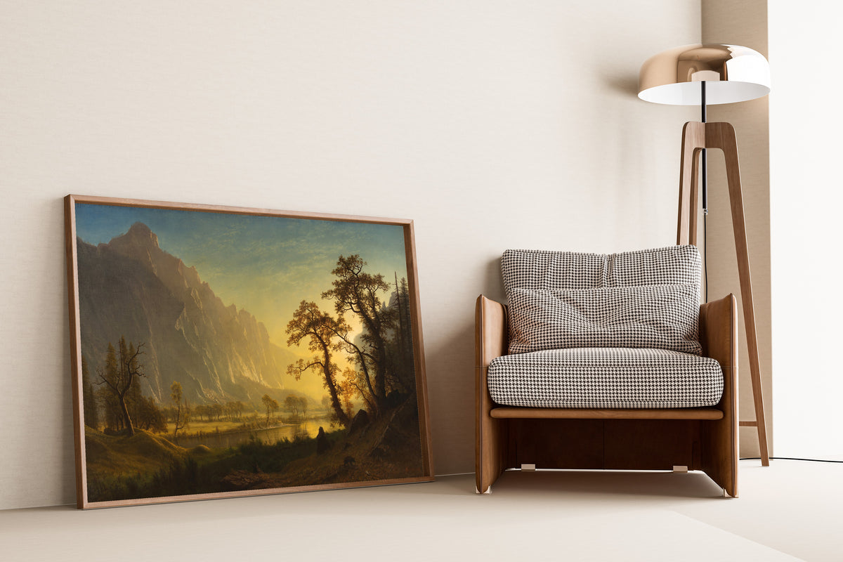Albert Bierstadt — Sunrise, Yosemite Valley | Landscape Fine Art Print
