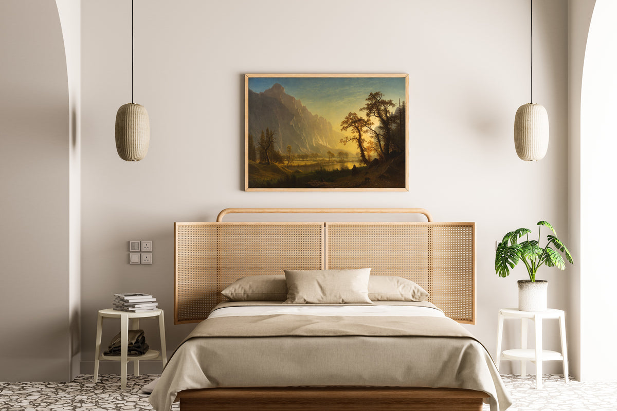 Albert Bierstadt — Sunrise, Yosemite Valley | Landscape Fine Art Print