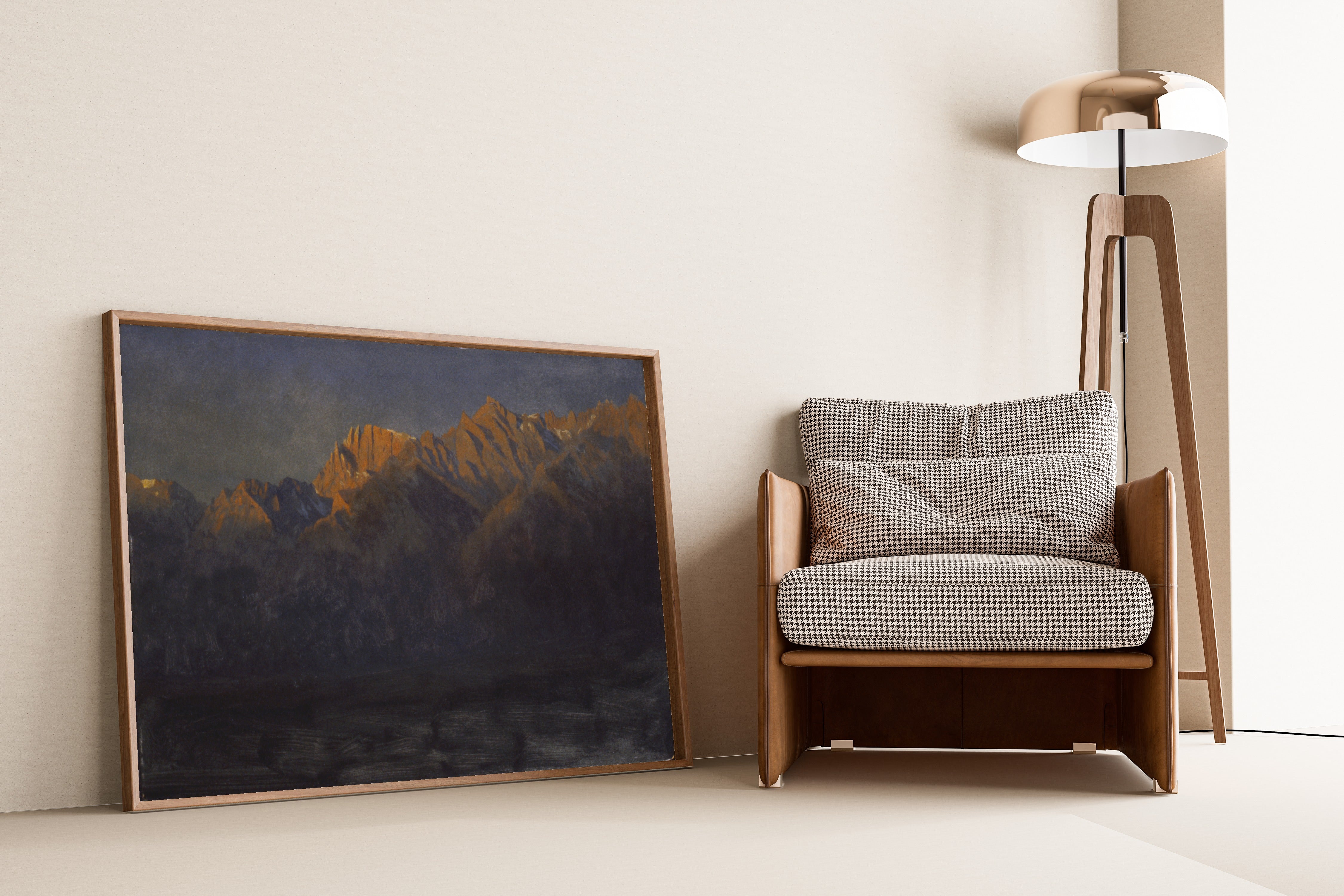 Albert Bierstadt — Sunrise in the Sierras | Landscape Fine Art Print