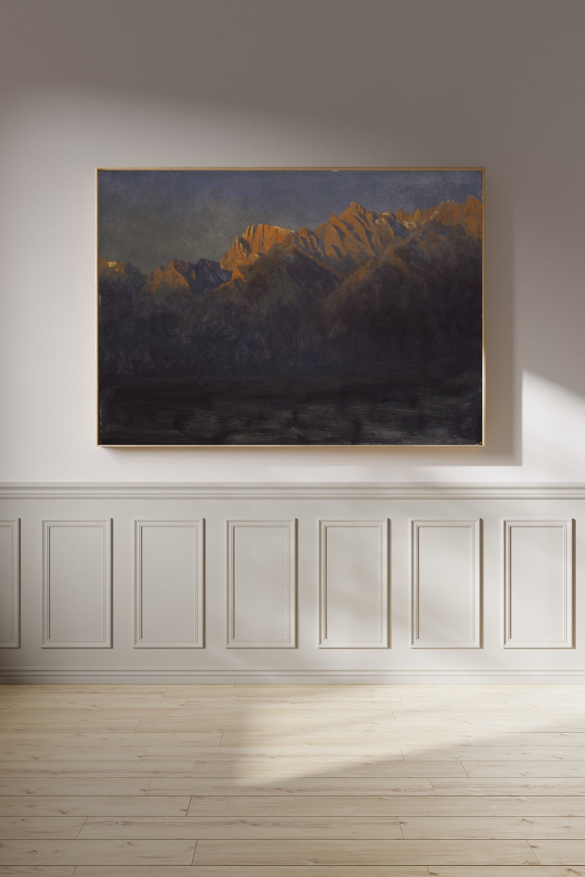 Albert Bierstadt — Sunrise in the Sierras | Landscape Fine Art Print