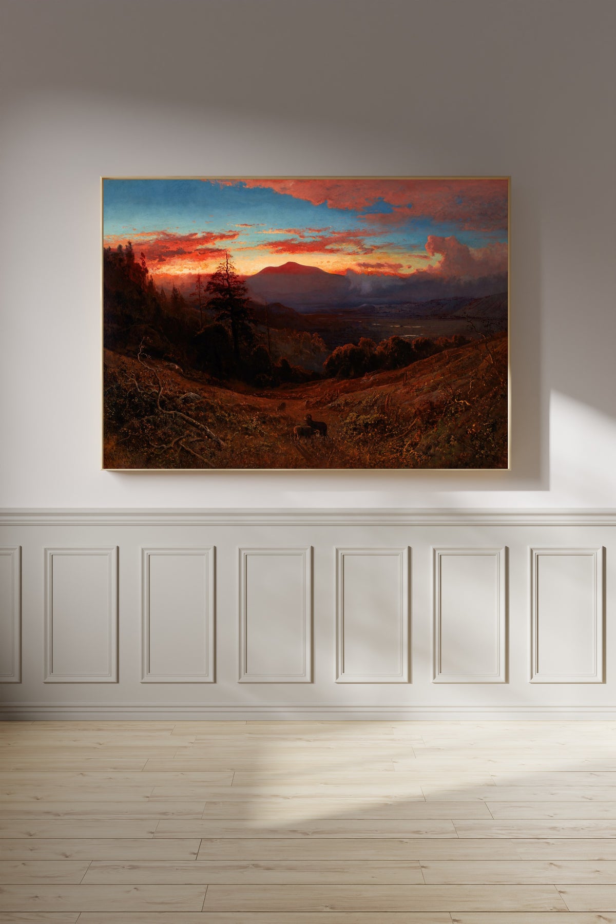 William Keith — Sunset on Mount Diablo (Marin Sunset) | Landscape Fine Art Print