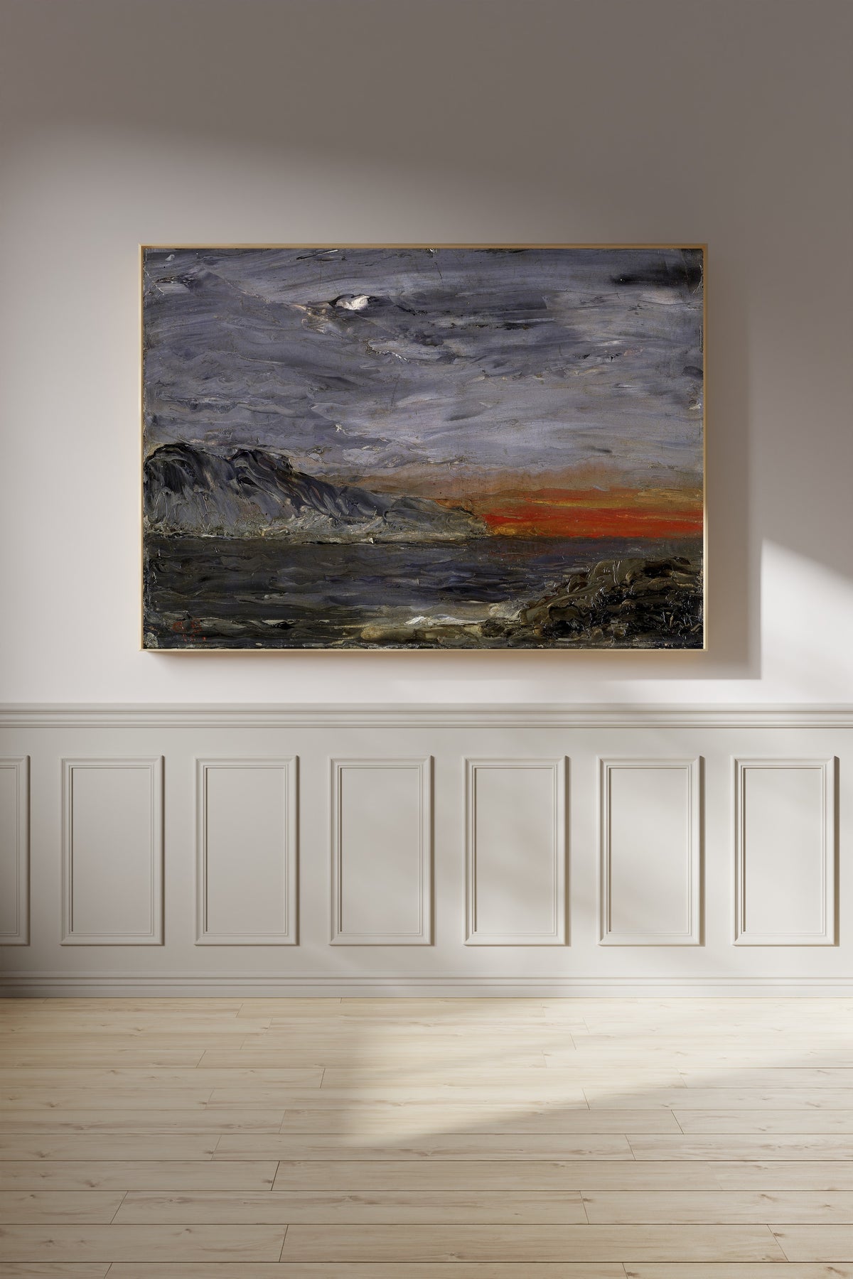August Strindberg — Sunset | Fine Art Print