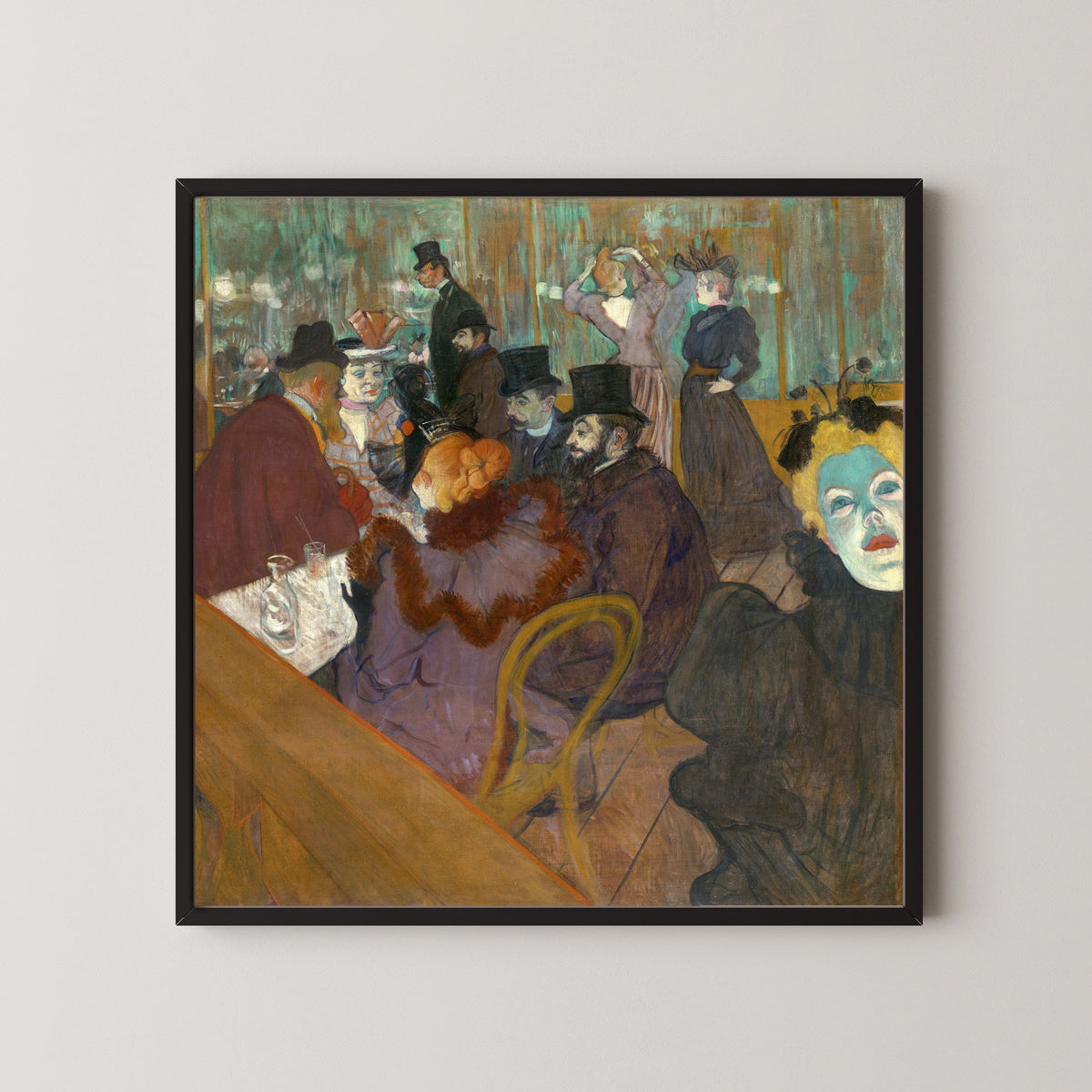 Henri de Toulouse-Lautrec — At the Moulin Rouge | Fine Art Print