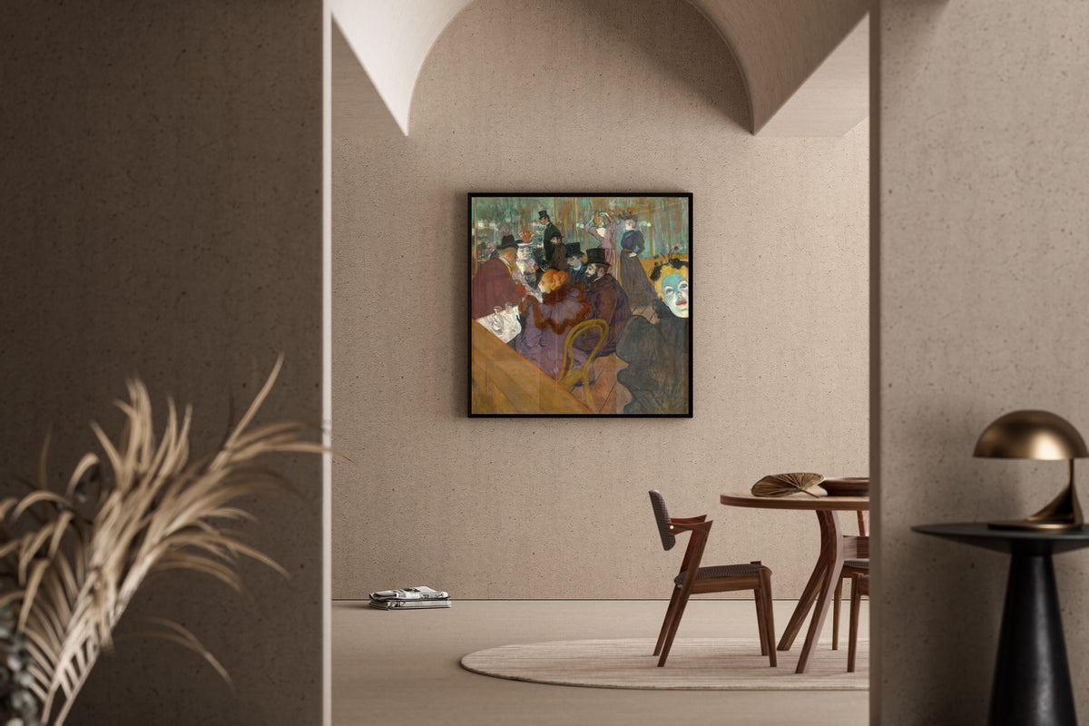 Henri de Toulouse-Lautrec — At the Moulin Rouge | Fine Art Print