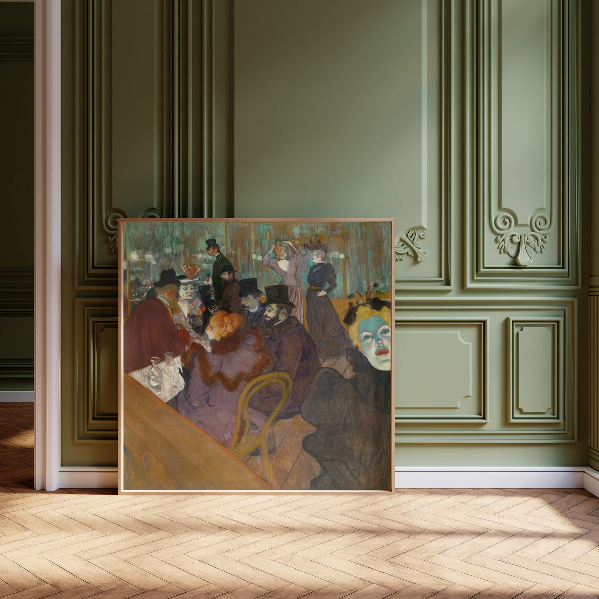 Henri de Toulouse-Lautrec — At the Moulin Rouge | Fine Art Print