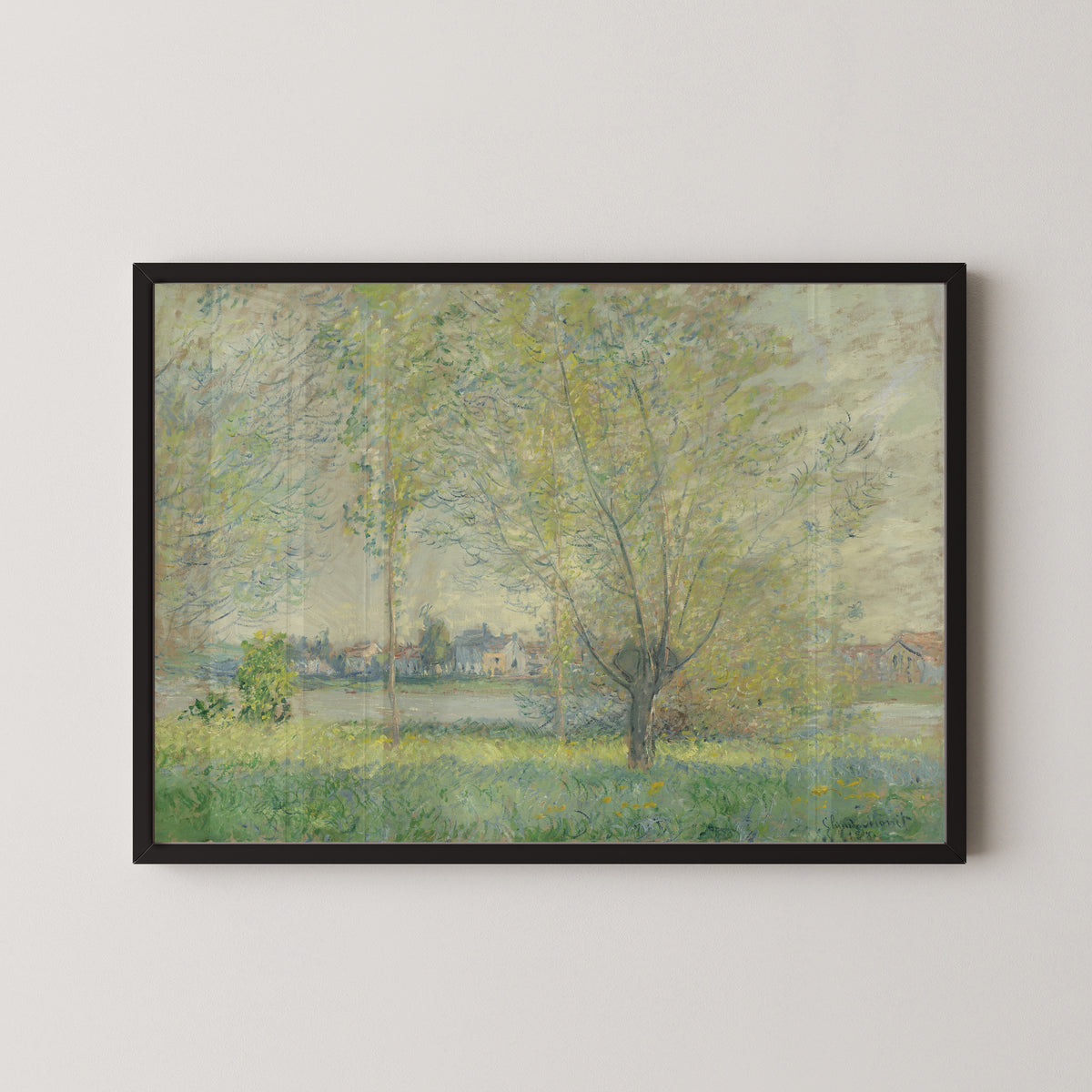Claude Monet — The Willows | Fine Art Print