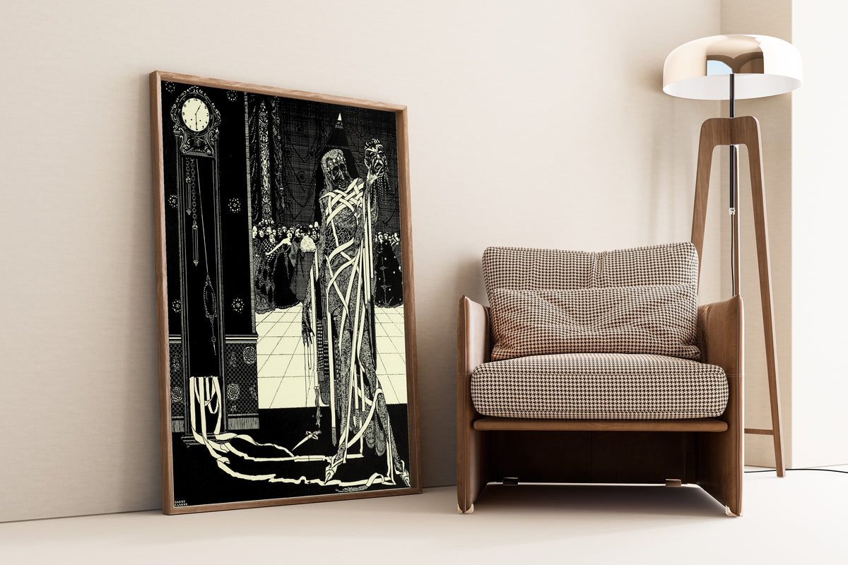 Harry Clarke — Tales of Mystery and Imagination: The Dagger Dropped Gleaming | Gothic Illustration Print