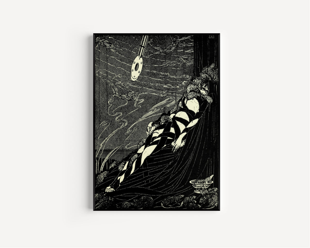 Harry Clarke — Tales of Mystery and Imagination: They Swarmed upon Me | Gothic Illustration Print