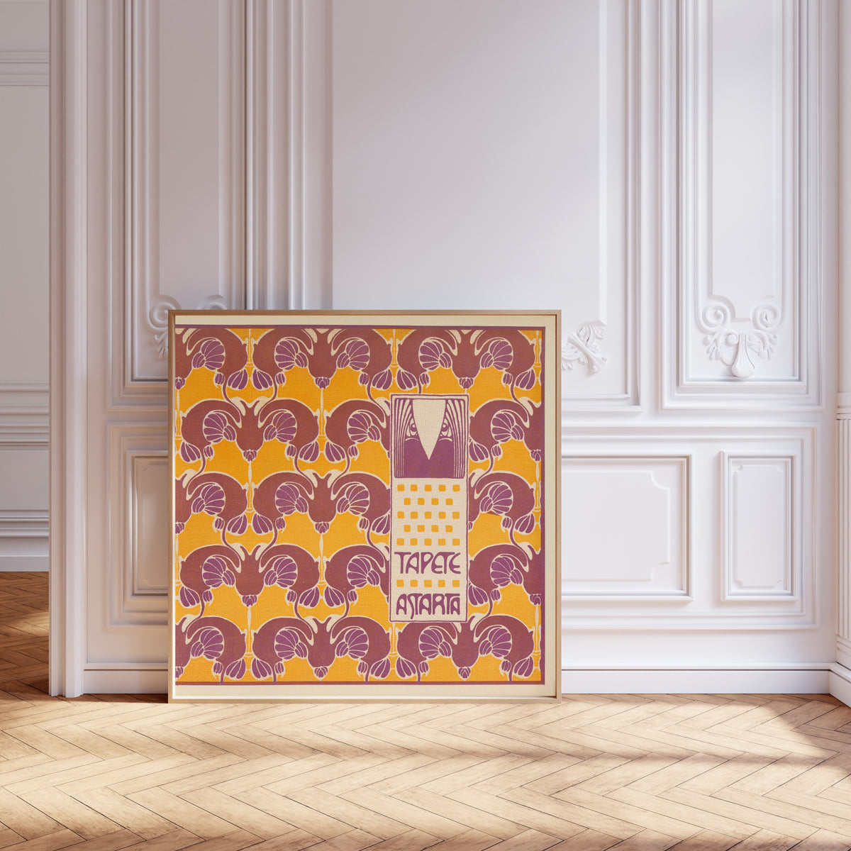 Koloman Moser — Tapete Astarta (Astarta Wallpaper) | Pattern Design Print