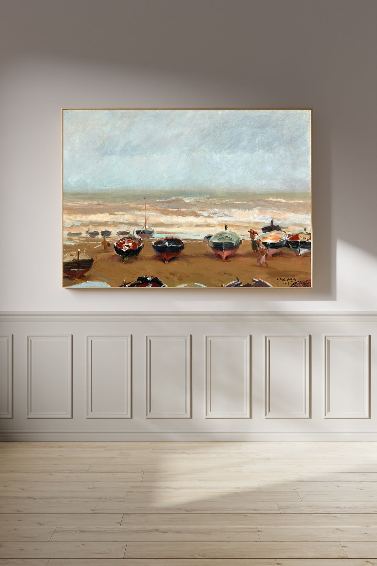 Joaquín Sorolla — Stormy Afternoon (Tarde tormentosa) | Fine Art Print