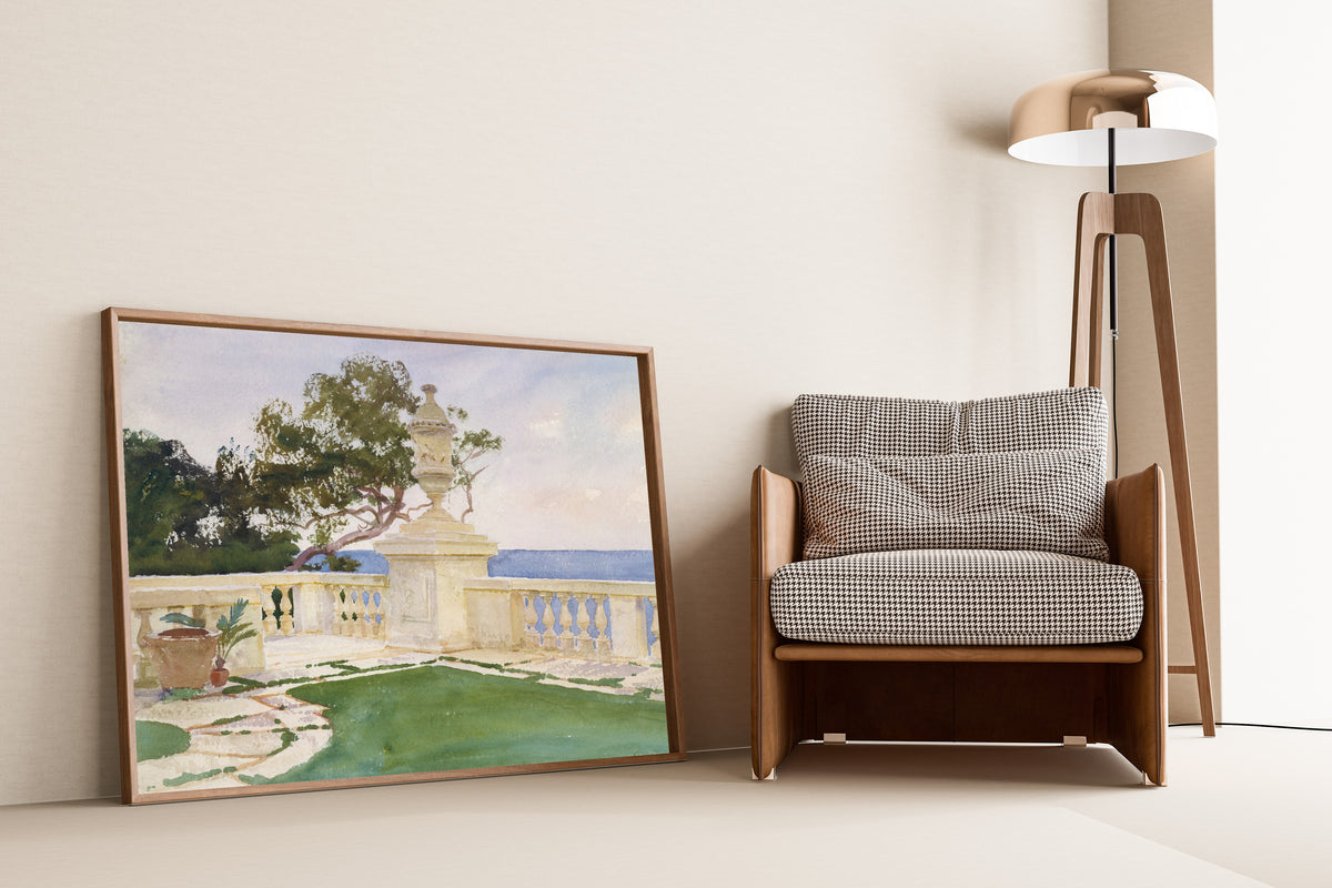 John Singer Sargent — Terrace, Vizcaya | Fine Art Print